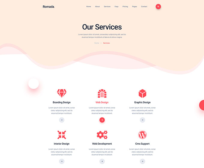 Service Page